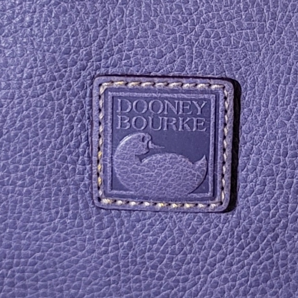 Dooney & Bourke Medium/Large Soft Florentine Leather Satchel Lavender